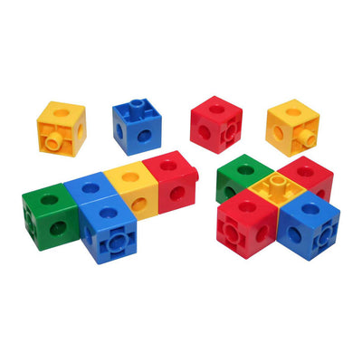 Jeu de construction Lobbes blocs de connexion - 6 couleurs - 300 pcs
