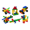 Lobbes set de construction blocs de brosses - 136 pièces