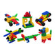 Lobbes set de construction blocs de brosses - 136 pièces
