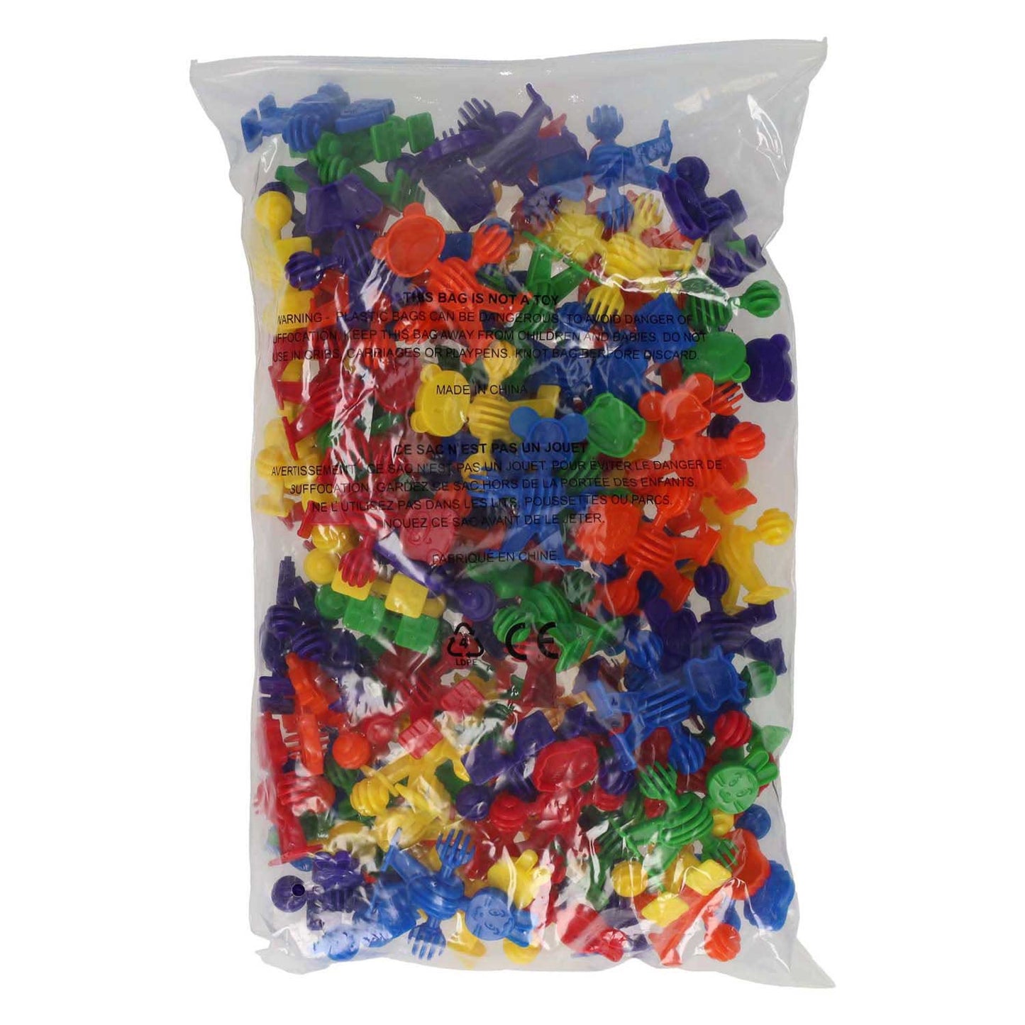 Animaux de construction colorés - 96 pcs.