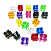 Blocs de connexion transparents - 75 pcs. dans une boîte de rangement