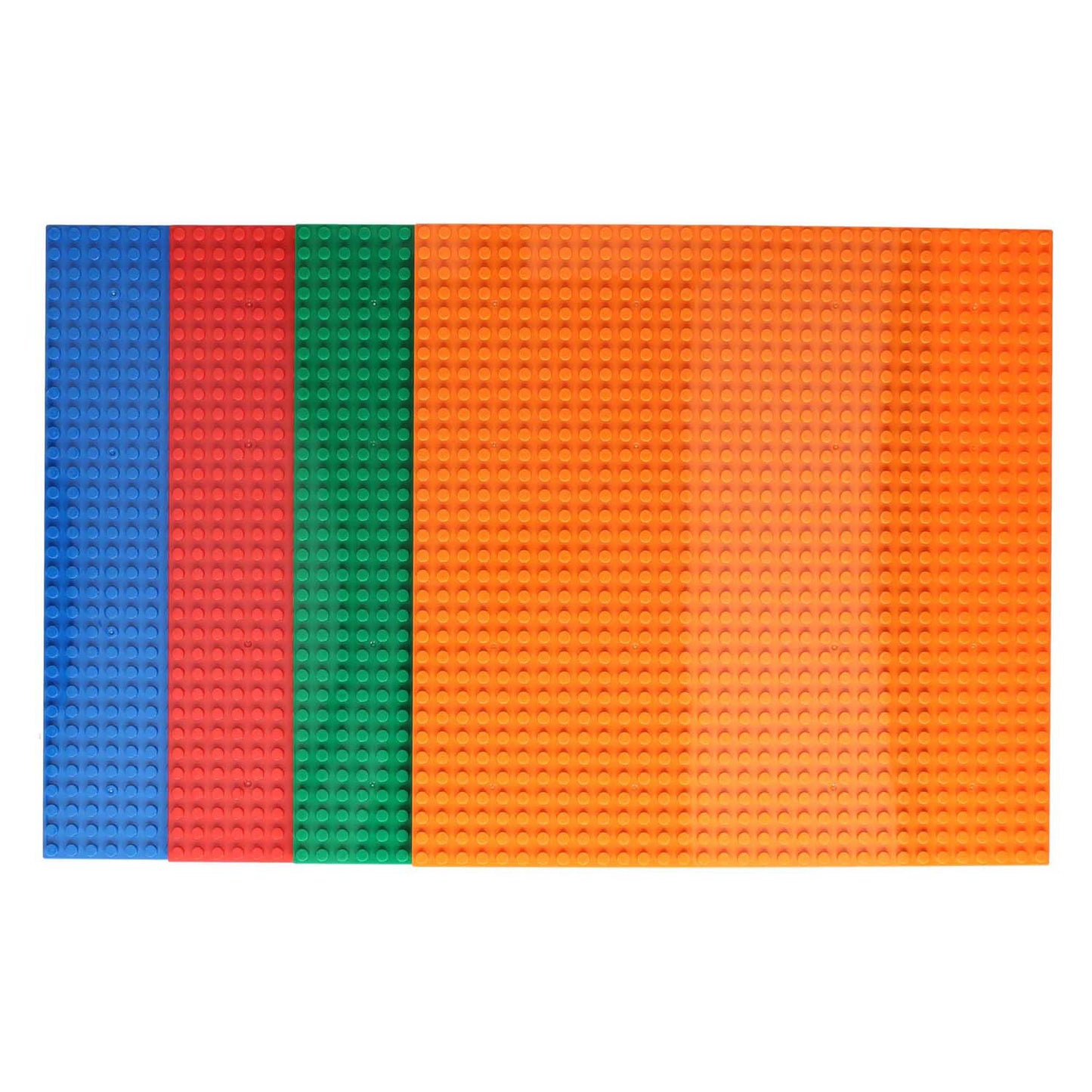 Plaque de construction pour mini blocs vert - 25x25cm