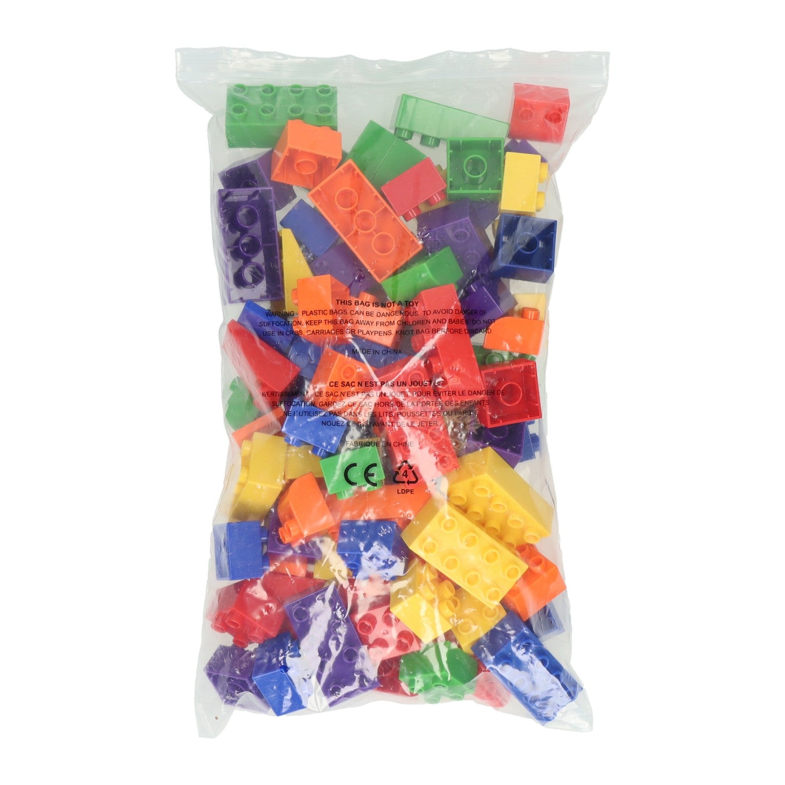 Blocs de construction colorés - 90 pcs.