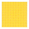Plaque de construction jaune - 16x16cm