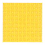 Plaque de construction jaune - 16x16cm - afbeelding 2