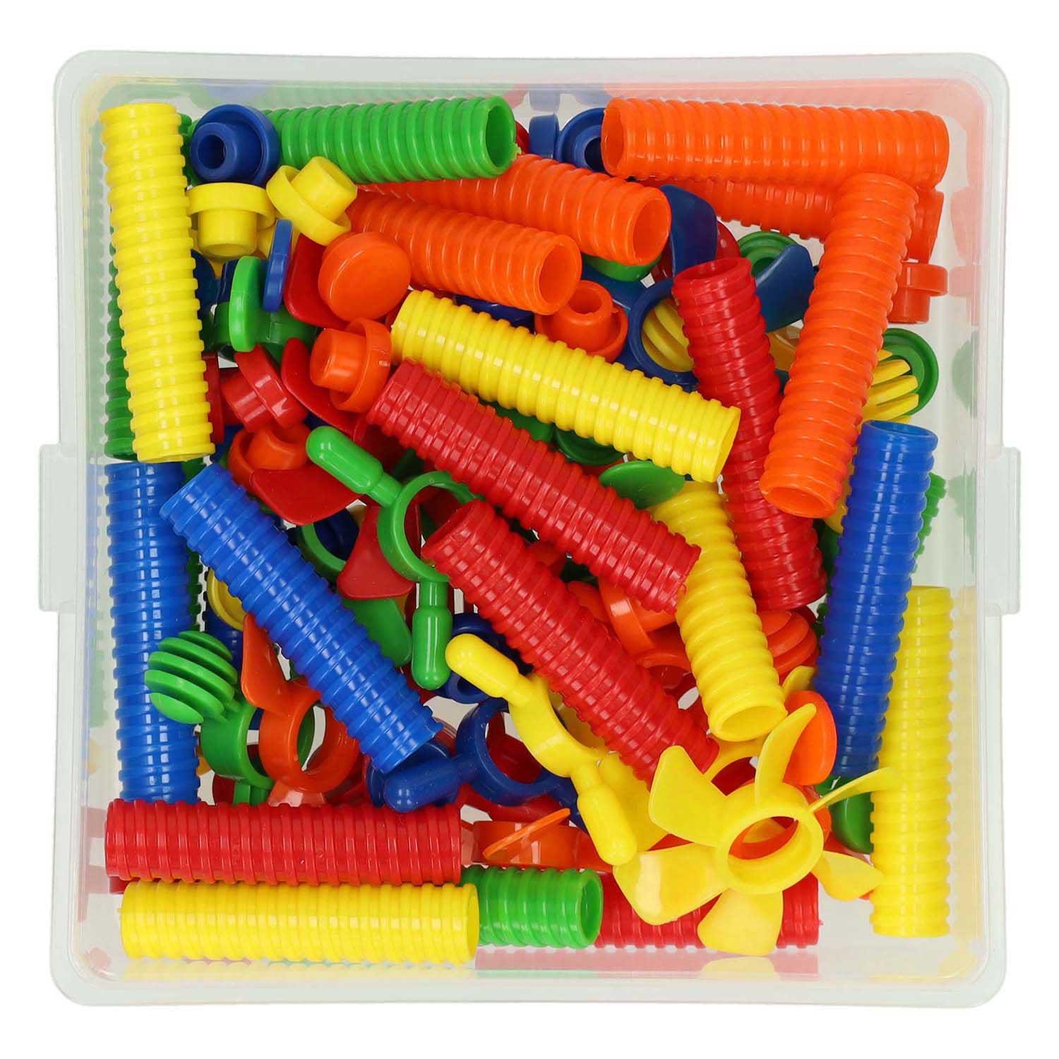 Écrous à oreilles colorés - 96 pièces.