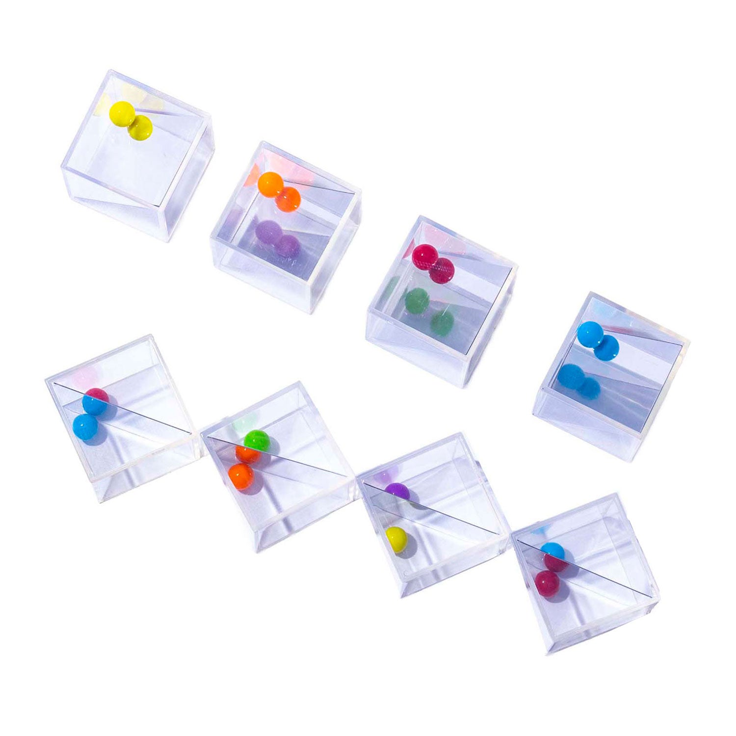 Blocs miroir transparents Lobbes - 5 cm - 18 pcs
