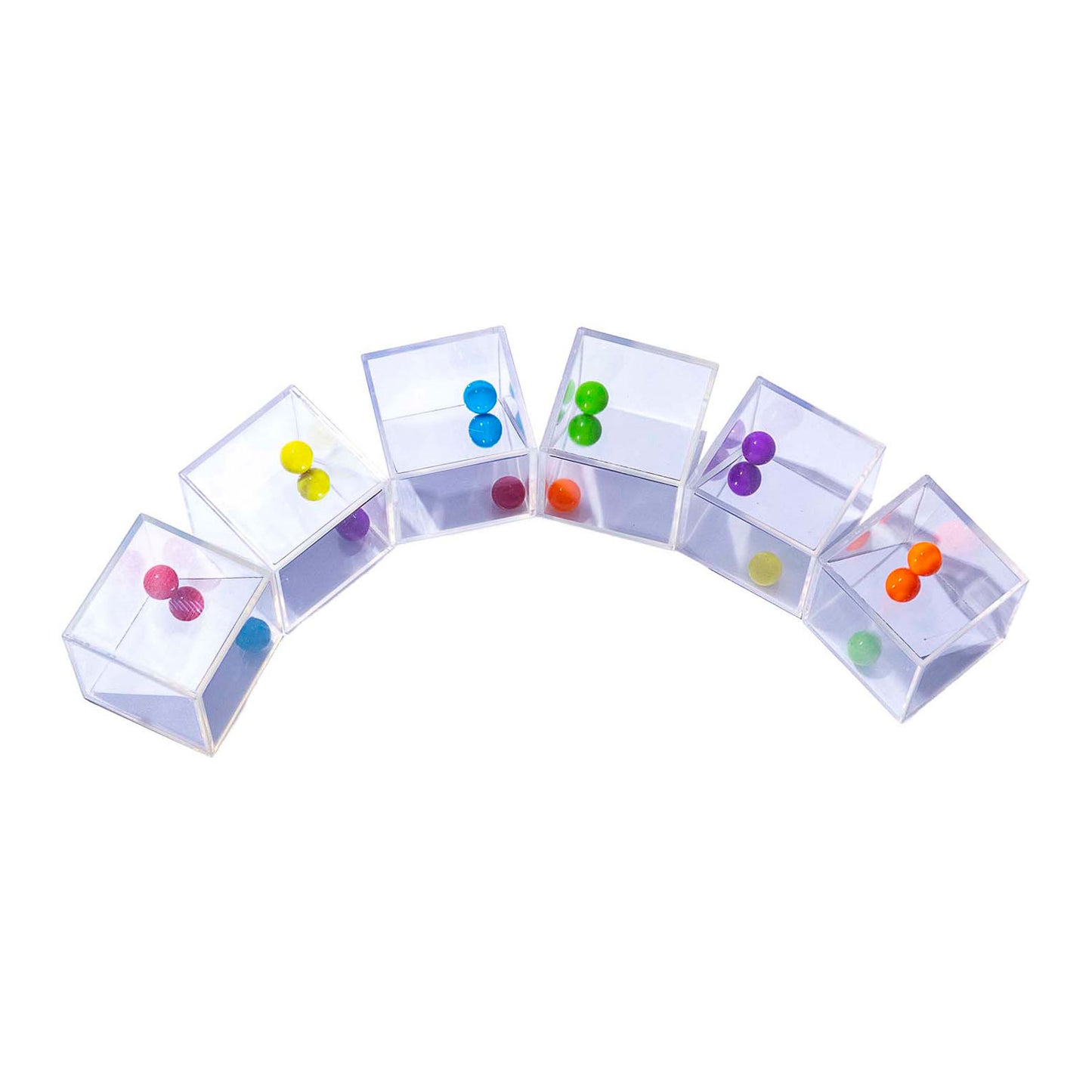 Blocs miroir transparents Lobbes - 5 cm - 18 pcs