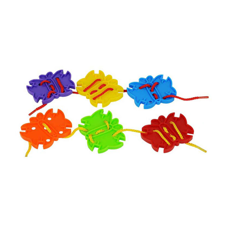 Papillons à enfiler et à relier - 60 pcs