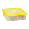 Octogones empilables à paillettes - 12 pcs