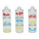 Blocs sonores et de tri avec perles en 3 tailles - 9 pcs