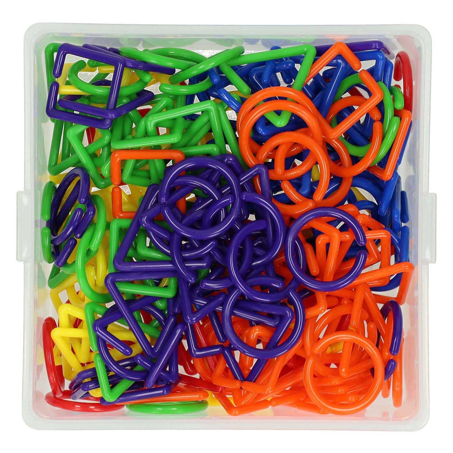 Géoliens colorés - 180pcs.