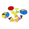 Cercle de fraction transparent - 228 parties
