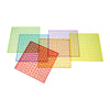 Tableau géométrique transparent - 6 pcs.