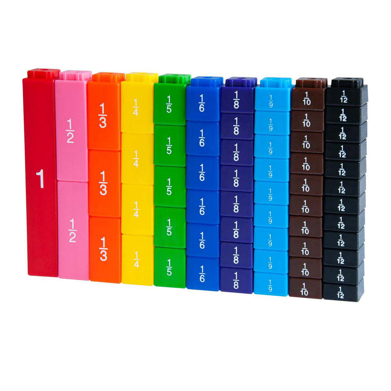 Cubes de fractions - 60 pièces