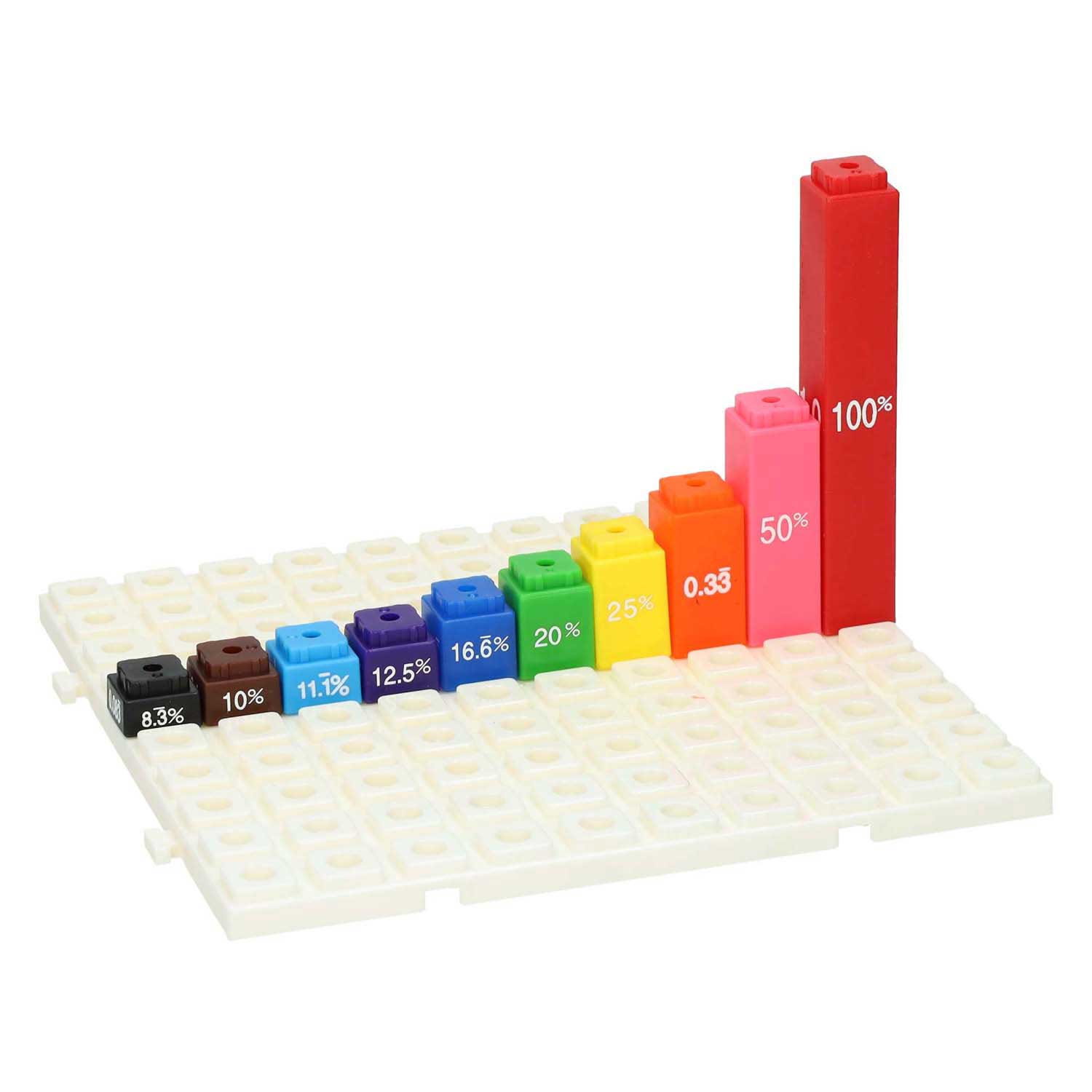 Cubes de fractions - 60 pièces