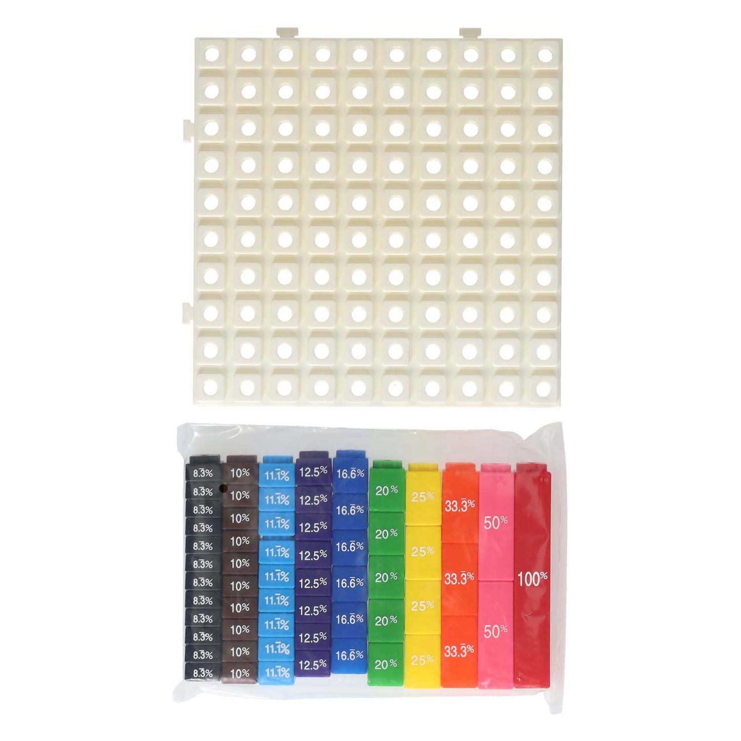 Cubes de fractions - 60 pièces