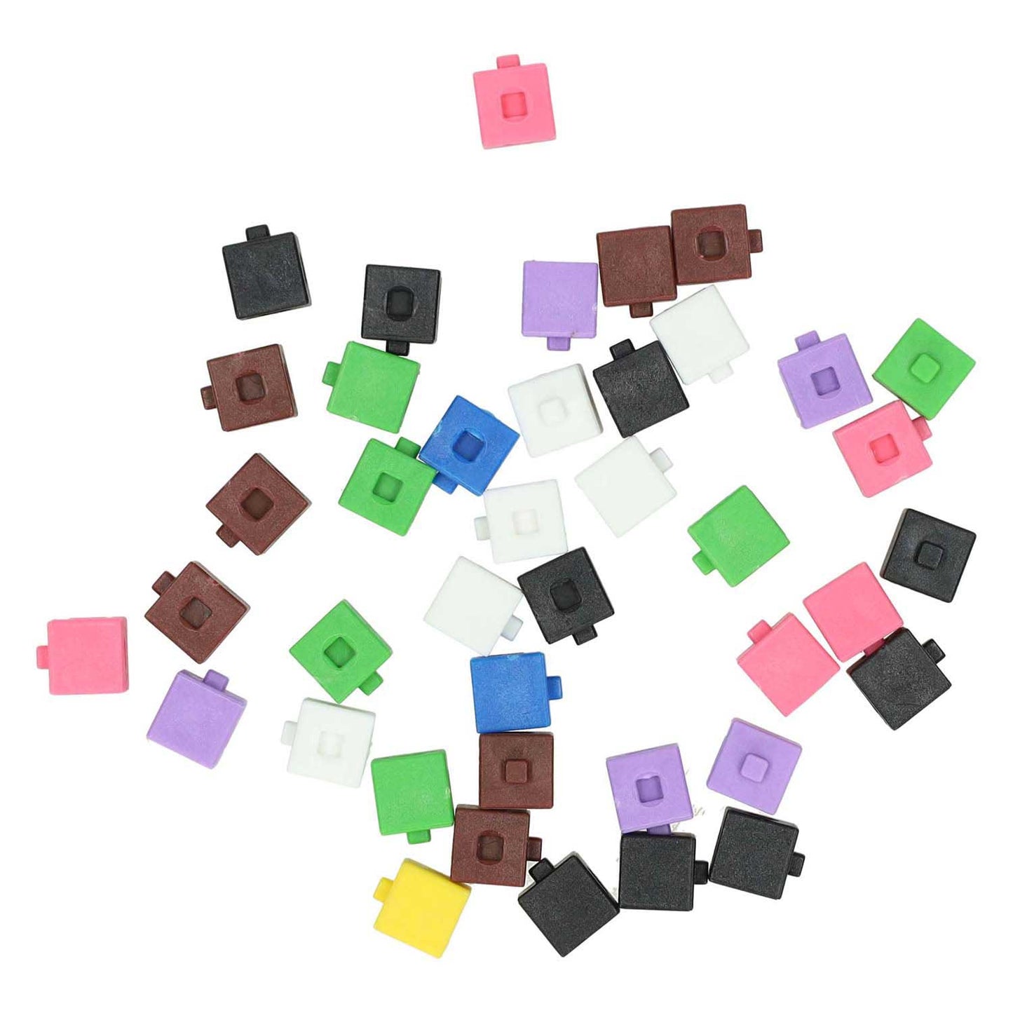 Cubes centimétriques connectables - 1000 pcs
