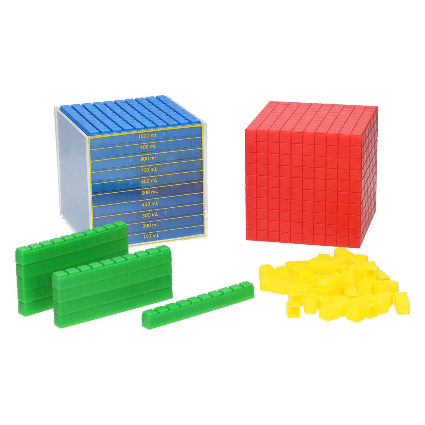 Blocs mathématiques connectables Lobbes - 122 pcs