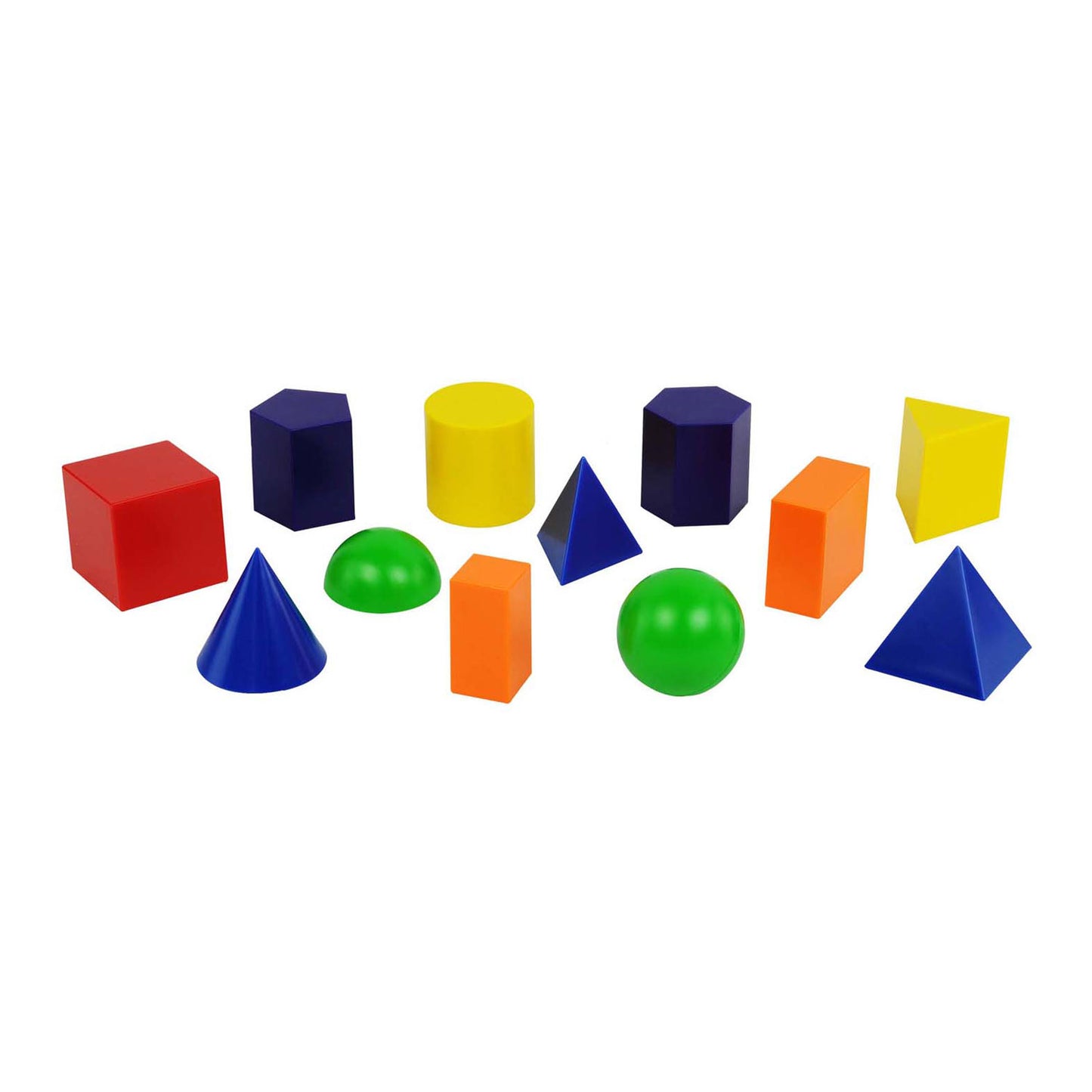 Ensemble de formes géométriques - 12 pcs.