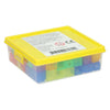 Blocs de comptage colorés transparents - 90 pcs.
