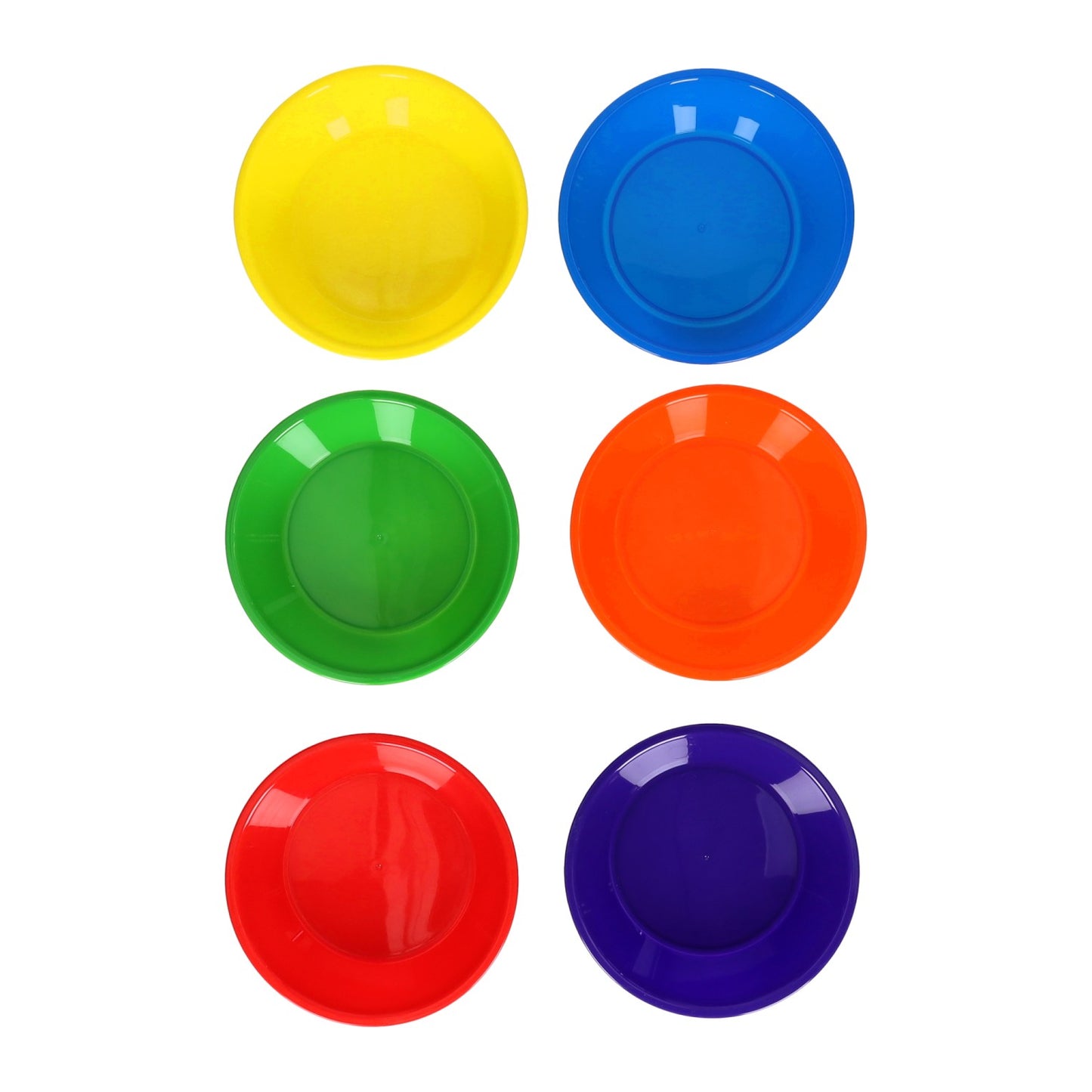 Plateaux de tri colorés - 6 pcs.