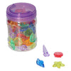 Figurines coquillages transparents - 72 pcs
