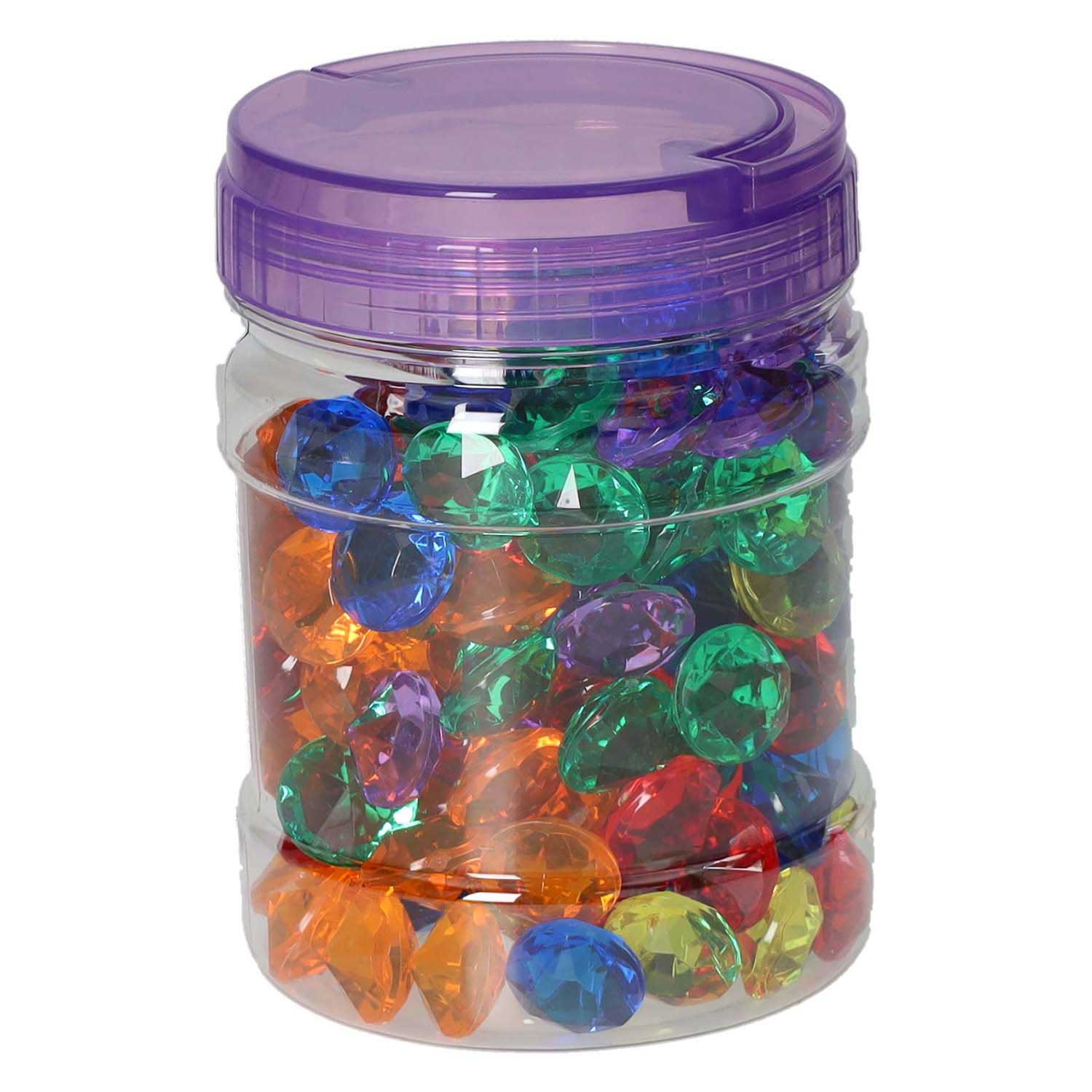 Petits diamants transparents - 144pcs