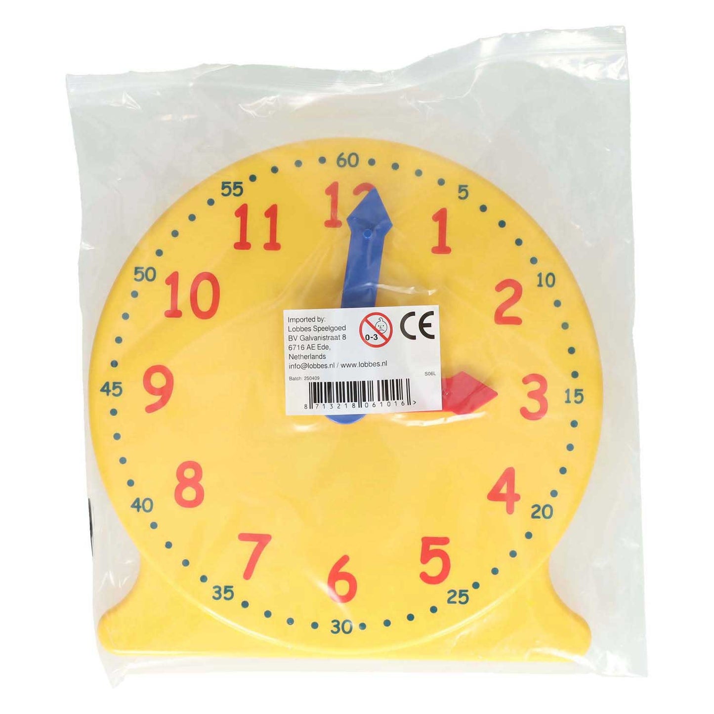 Apprendre à lire l'heure - 30cm