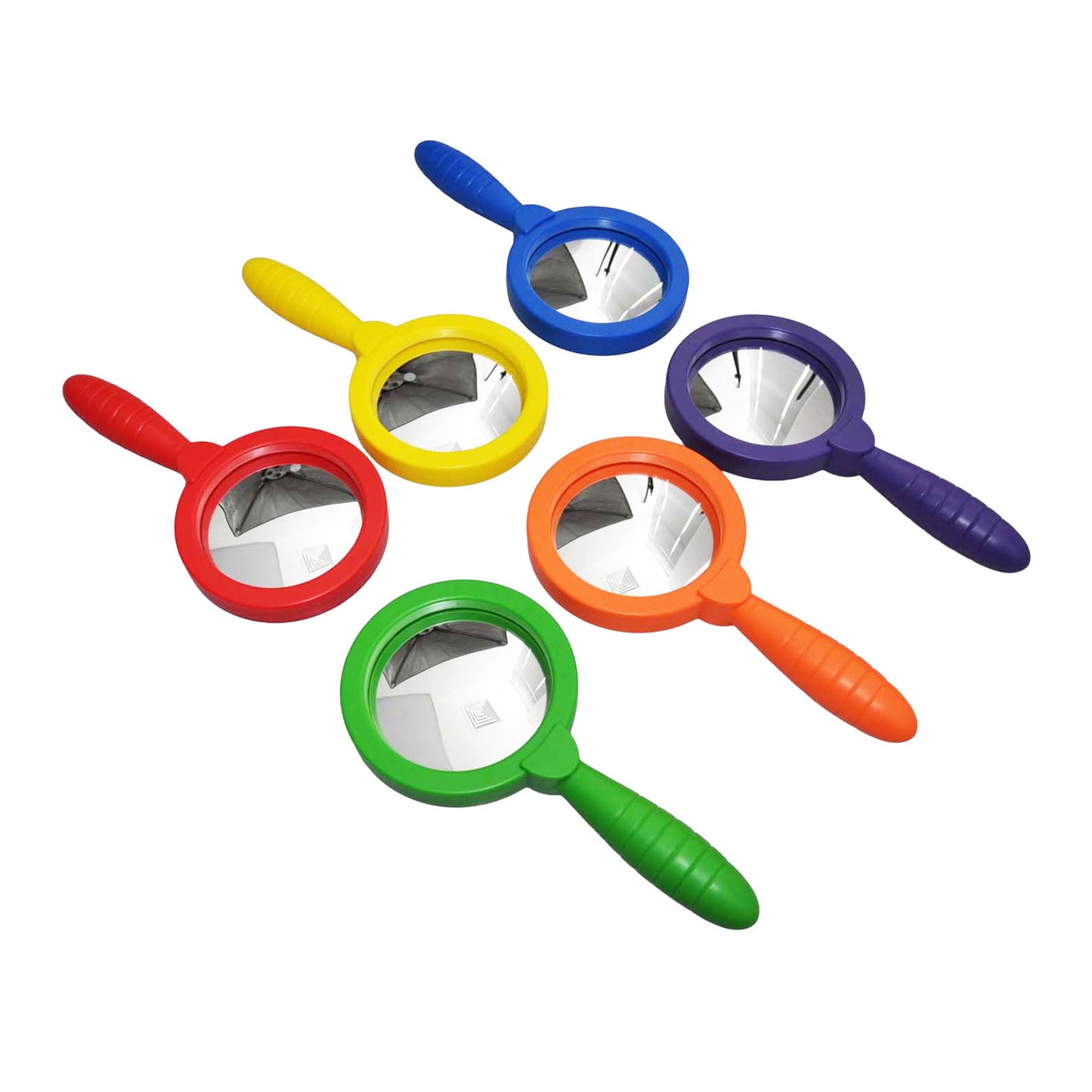Miroirs incurvés double face - 6 pcs.