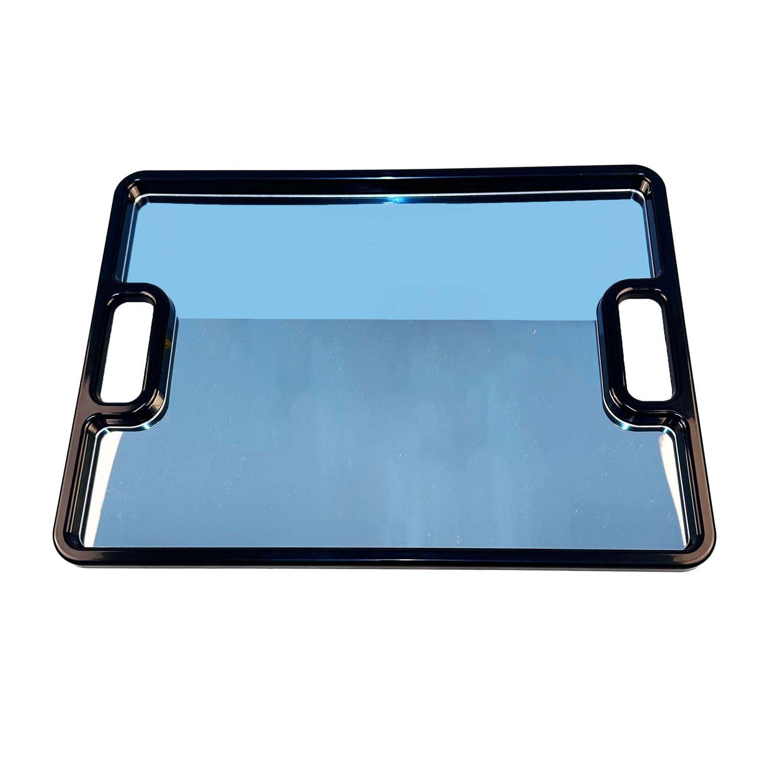 Plateau miroir avec poignée