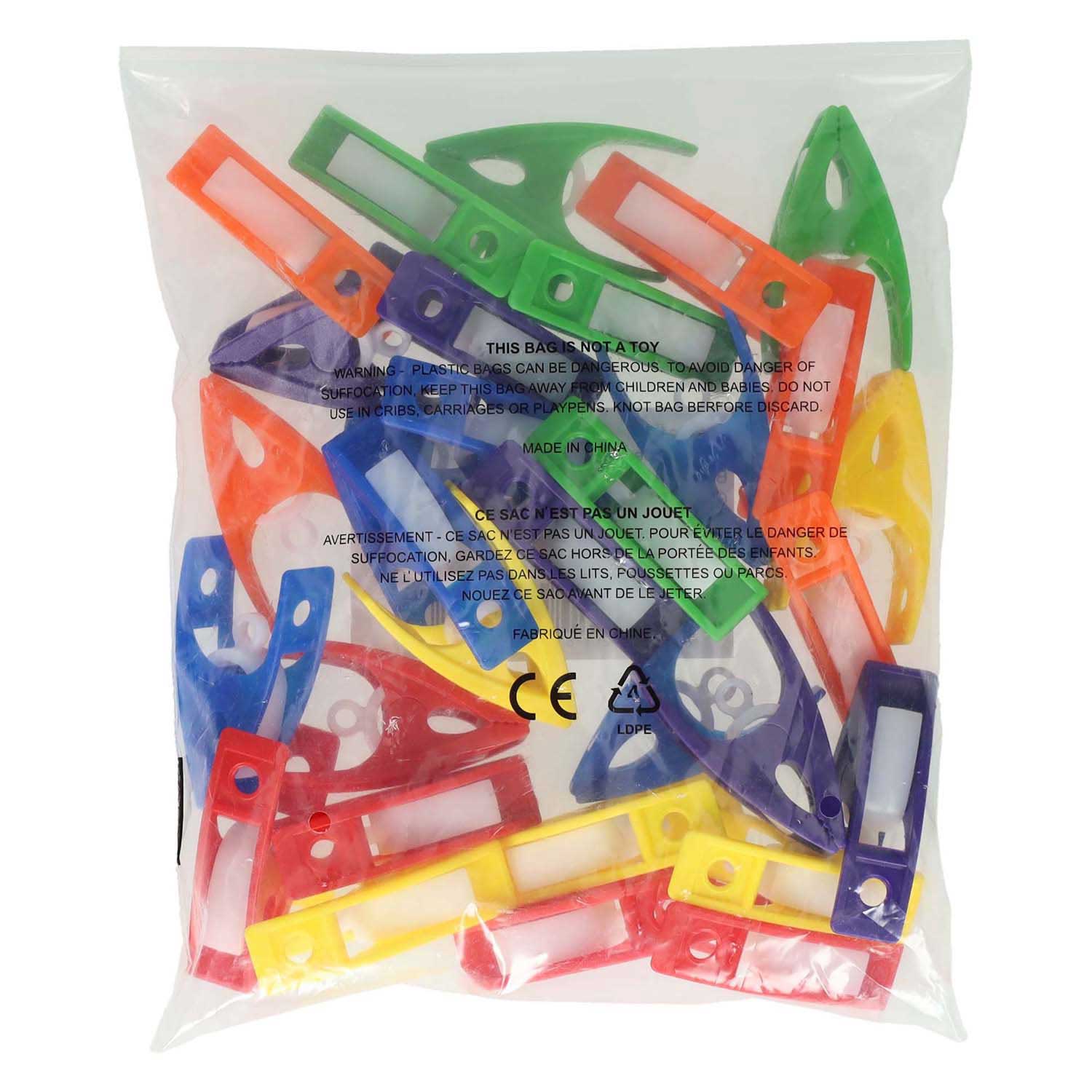 Clips colorés - 30 pcs.