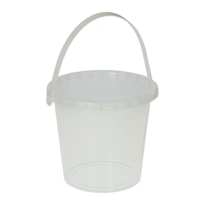 Seau transparent - 2 litres