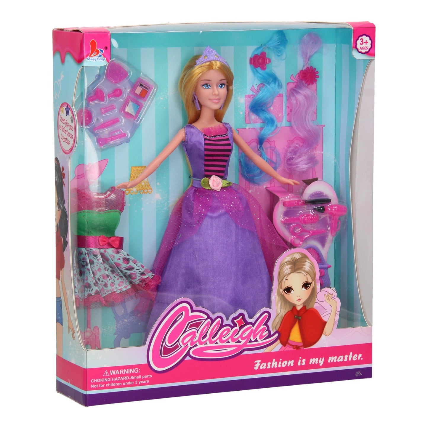Calleigh - Pop avec garde-robe violet