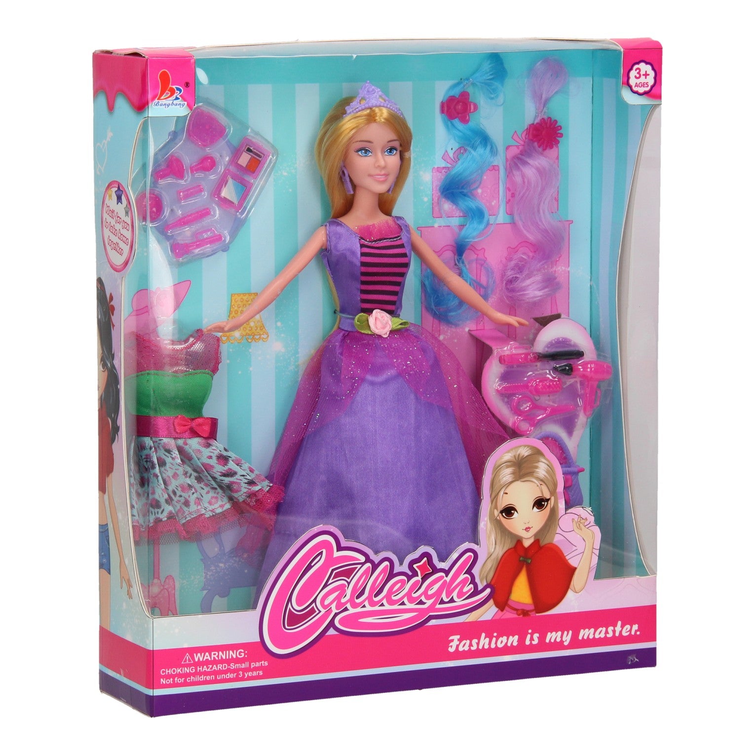 Calleigh - Pop avec garde-robe violet