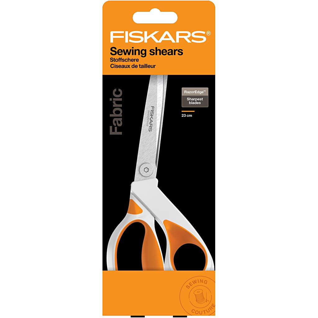 Fiskars tissu razoredge softgrip®, l: 23 cm, 1 pièce