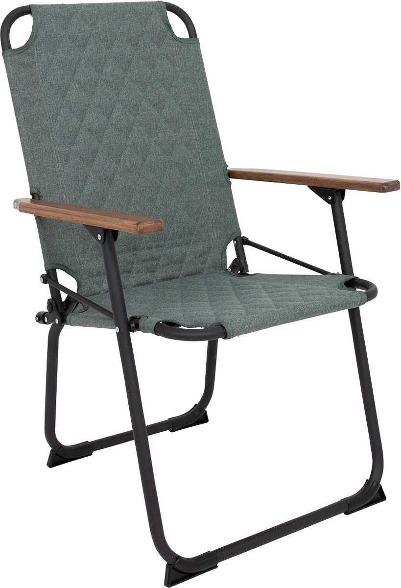 Bo-camp - industriel - chaise - jefferson - m - vert