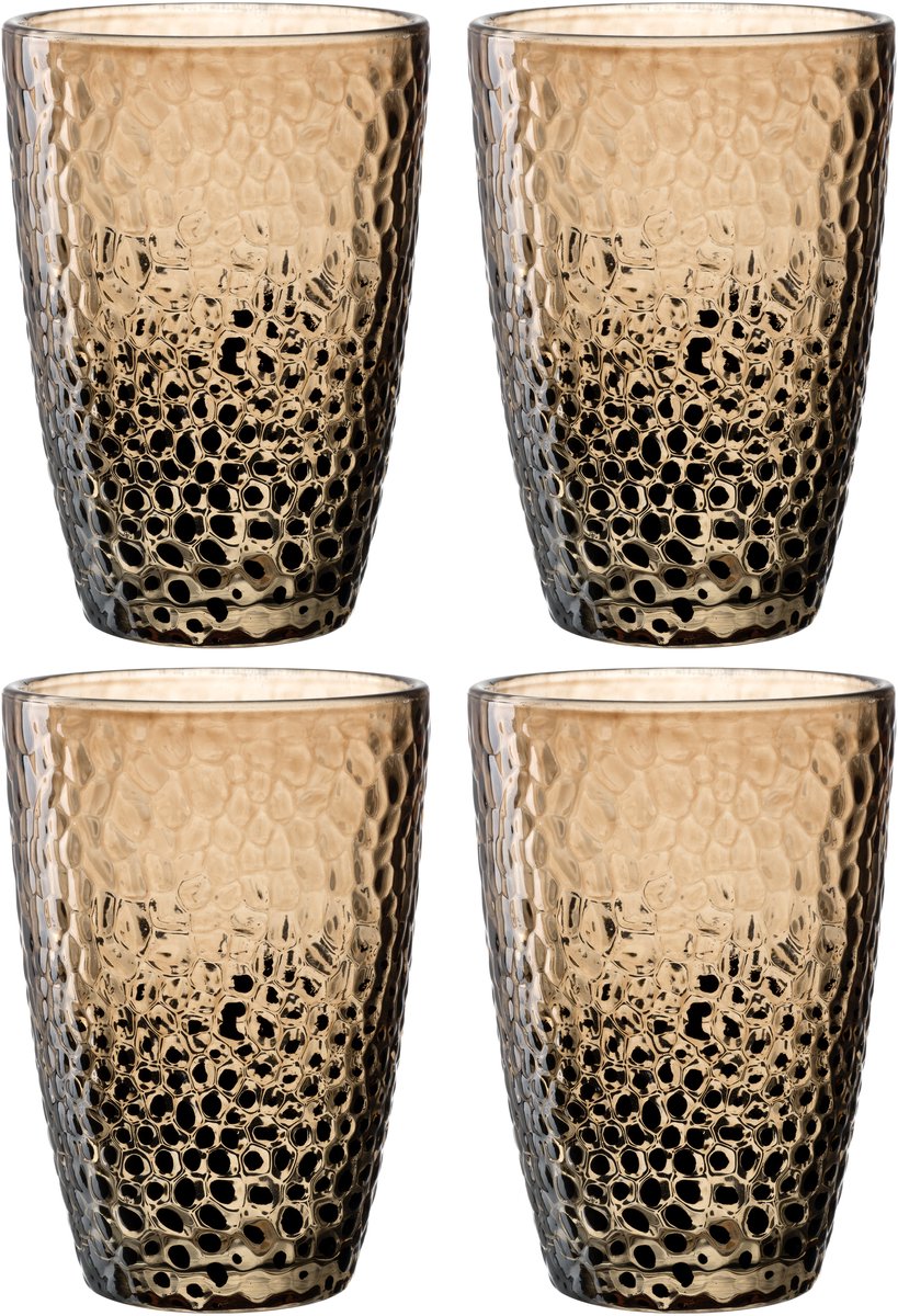 Verre à long drink Leonardo 340ml sable matera - lot de 4