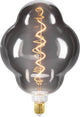 Lampe LED Eglo - E27 - ø 20 cm - verre fumé - 2000k - dimmable