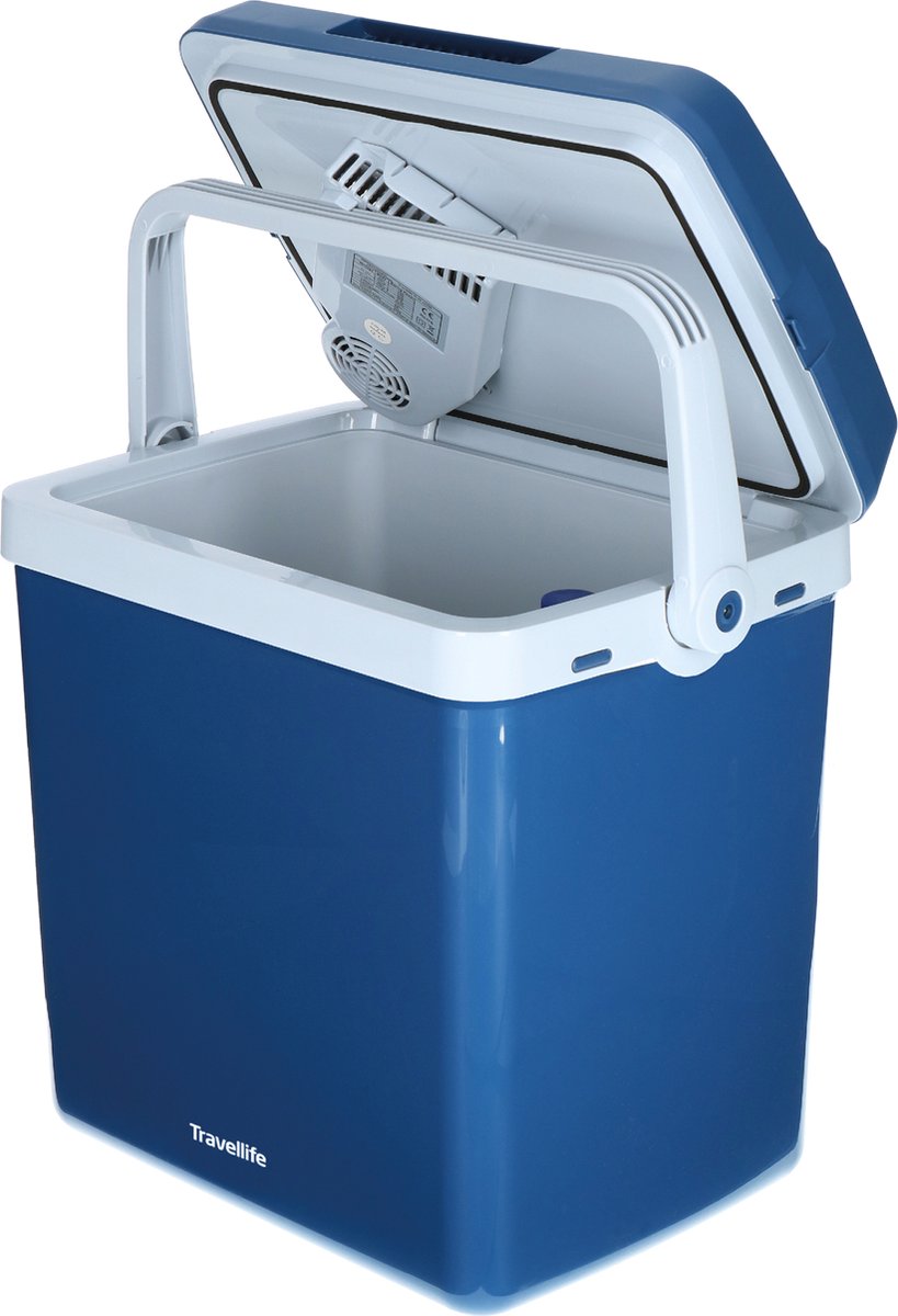 Glacière thermoélectrique Travellife TL32 - 25l - ac dc - 12v 230v - bleue
