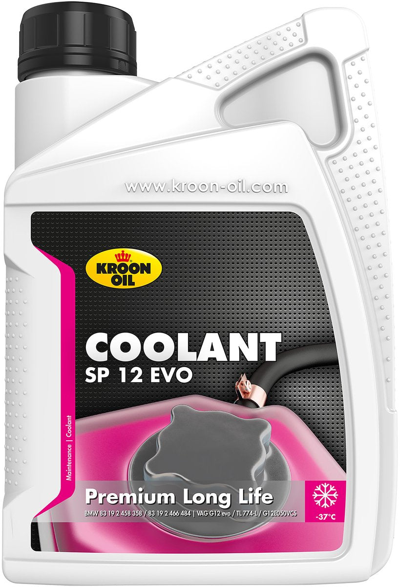 Kroon-Oil Sp 12 Coomplant, Premium Long Life (rose) 1 litre