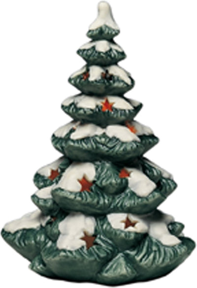 Goebel - Noël | decorative image figure light tree | poterie - 18cm - Sapin de Noël