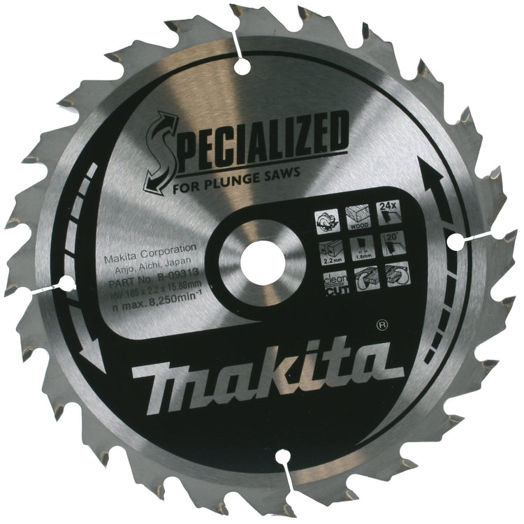 Accessoires Makita lame de scie circulaire bois | clou à noeud - b-09313