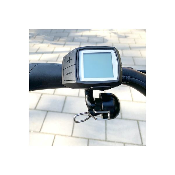 Cloche e-bike Widek noire sur carte