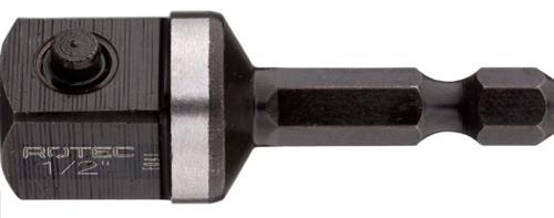 Adaptateur Rotec 1 4 -1 2 carré (1pc)