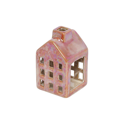 Countryfield photophore maison s rouge 6x6x10cm