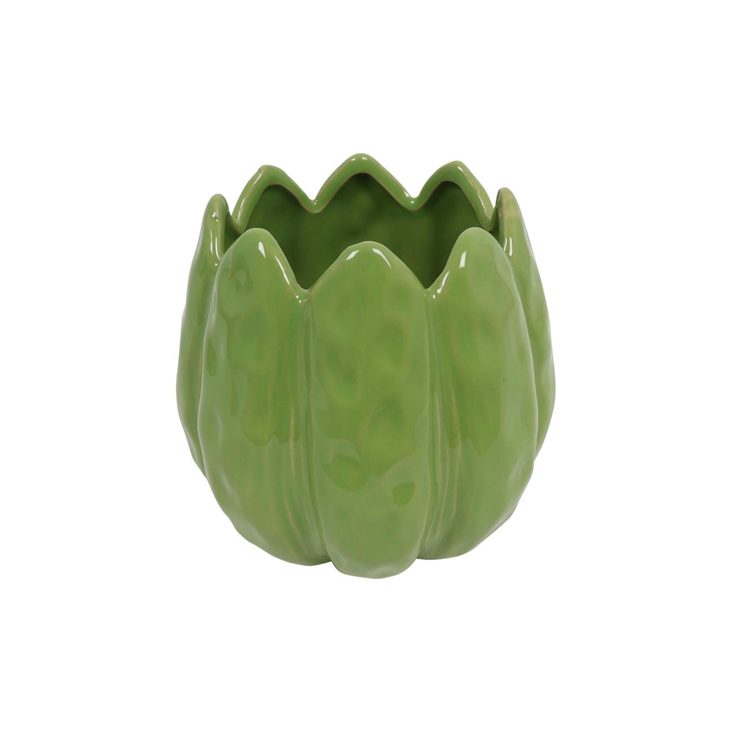 Countryfield pot de fleur tulipe vert 12x12x13cm