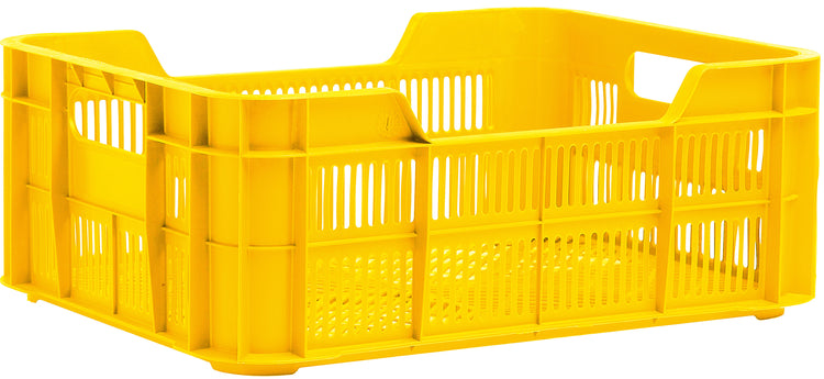 Caisse de vélo de l'épreuve urbaine Helsinki Plastique 11L 40x30x15 cm Ochère Jaune