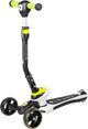 Rebel electro rebel zab0122g - trottinette enfant à trois roues 'alien wheel', à partir de 3 ans, jaune