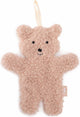 Jollein - tétine bébé ours en peluche - tétine peluche - 100% polyester - rose sauvage